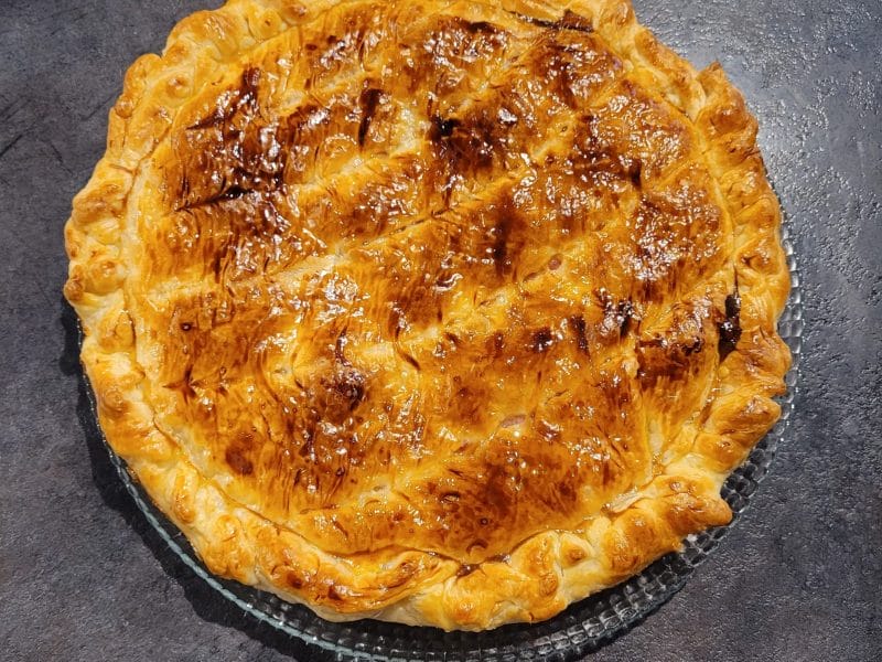 Cliquez pour zoomer ! Tourte lardons et comté Thermomix par Anaïs