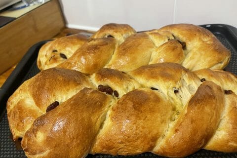Cliquez pour zoomer ! Brioche tressée à la mie filante Thermomix par lolotteb54