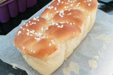 Cliquez pour zoomer ! Brioche sans beurre, sans oeufs Thermomix par Pins06