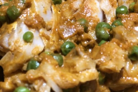 Cliquez pour zoomer ! Curry de poisson au lait de coco Thermomix par Delinette