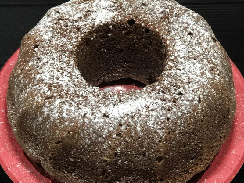 Cliquez pour zoomer ! Gâteau au chocolat des écoliers Thermomix par Delinette