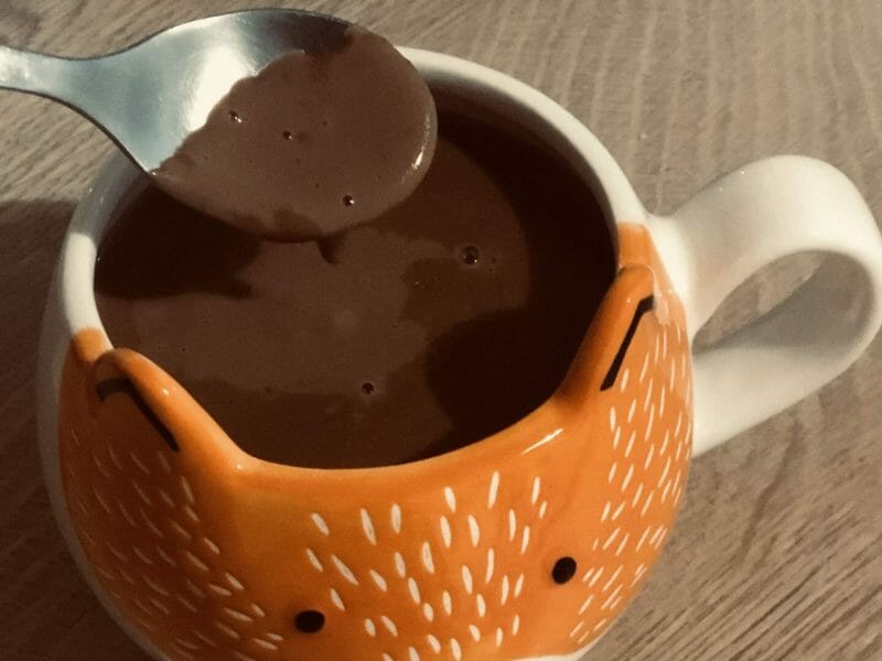Cliquez pour zoomer ! Chocolat chaud Thermomix par Delinette