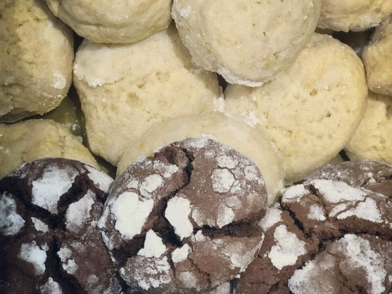 Cliquez pour zoomer ! Craquelés au chocolat Thermomix par Delinette