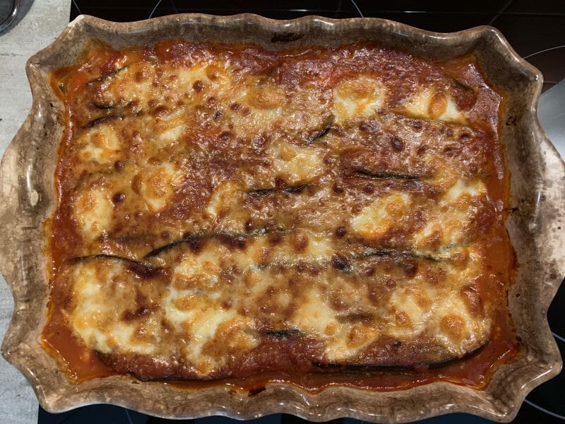 Cliquez pour zoomer ! Aubergines à la parmesane Thermomix par Delinette