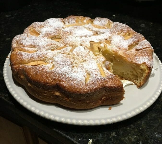 Cliquez pour zoomer ! Gâteau aux pommes et mascarpone Thermomix par kaissoumifz