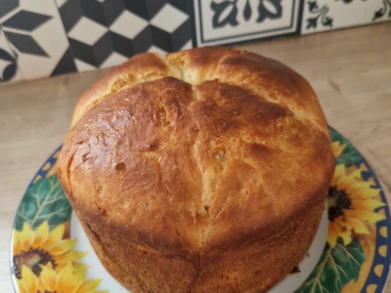 Cliquez pour zoomer ! Brioche au yaourt et à la vanille Thermomix par laetitialapotre