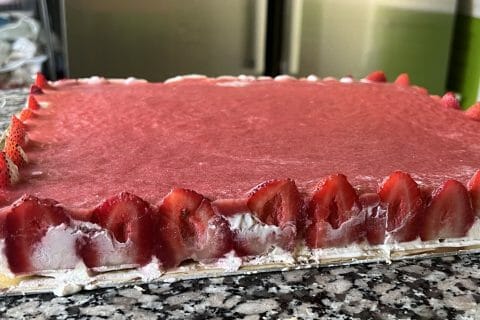 Cliquez pour zoomer ! Fraisier Thermomix par Zaynab72