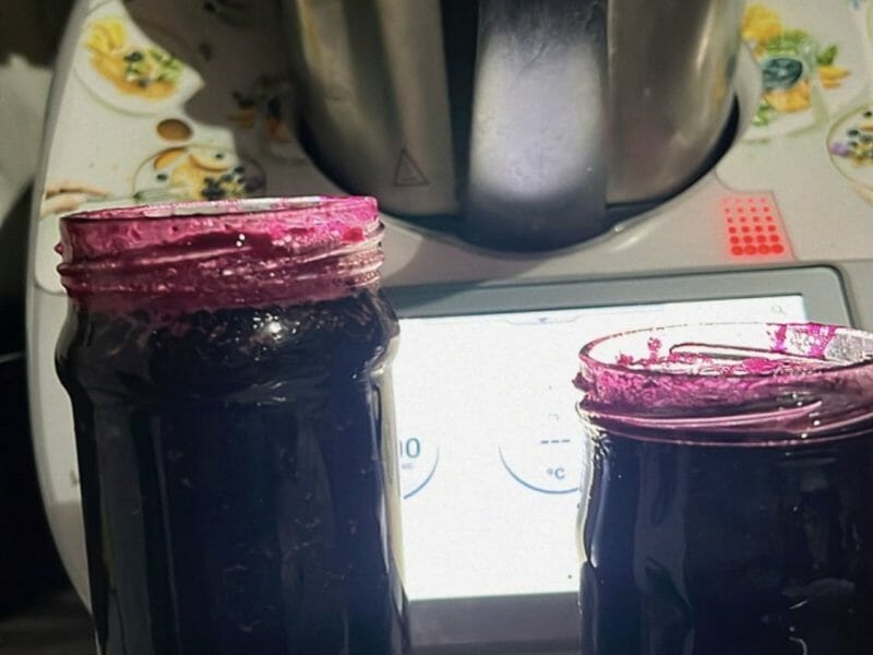 Cliquez pour zoomer ! Confiture de myrtilles Thermomix par Zaynab72