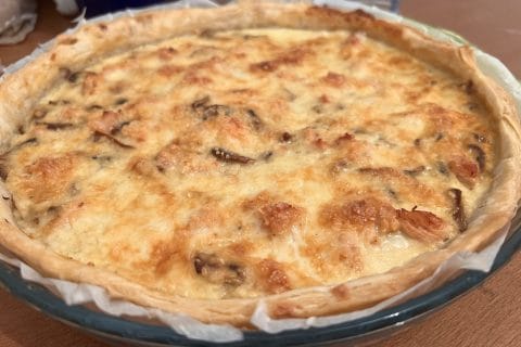 Cliquez pour zoomer ! Tarte au poulet et champignons Thermomix par Zaynab72