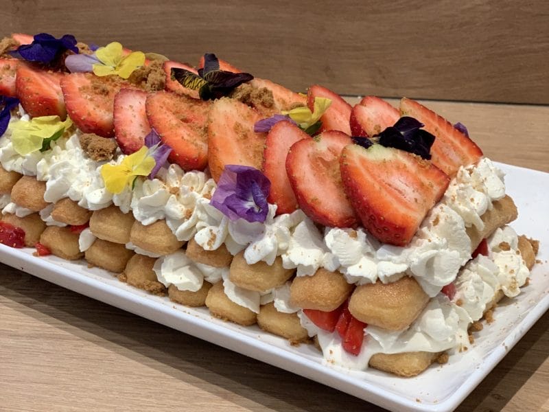 Cliquez pour zoomer ! Tarte aux fraises sans cuisson Thermomix par emma_285