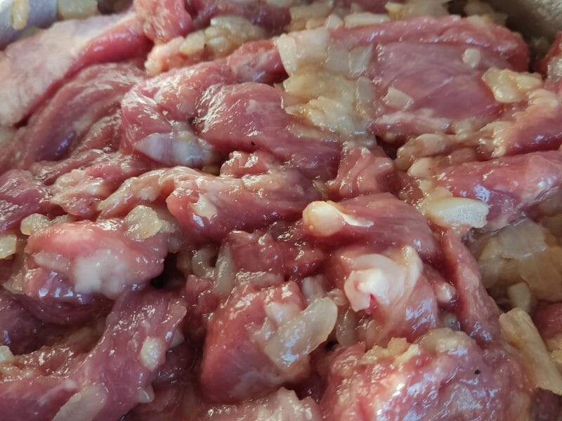 Cliquez pour zoomer ! Porc au caramel Thermomix par Ennane