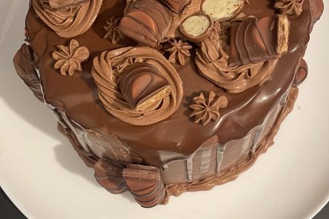 Cliquez pour zoomer ! Layer cake Kinder Bueno Thermomix par bouda75013