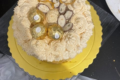 Cliquez pour zoomer ! Layer cake Kinder Bueno Thermomix par bouda75013