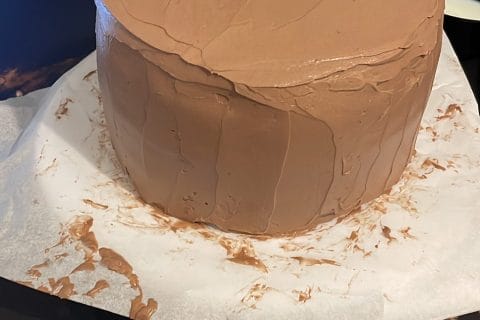 Cliquez pour zoomer ! Layer cake Kinder Bueno Thermomix par bouda75013