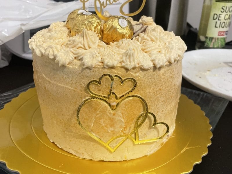 Cliquez pour zoomer ! Layer cake Kinder Bueno Thermomix par bouda75013