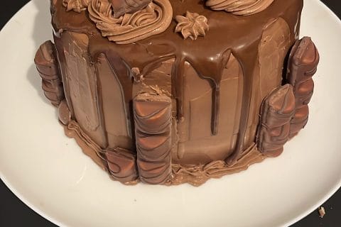 Cliquez pour zoomer ! Layer cake Kinder Bueno Thermomix par bouda75013