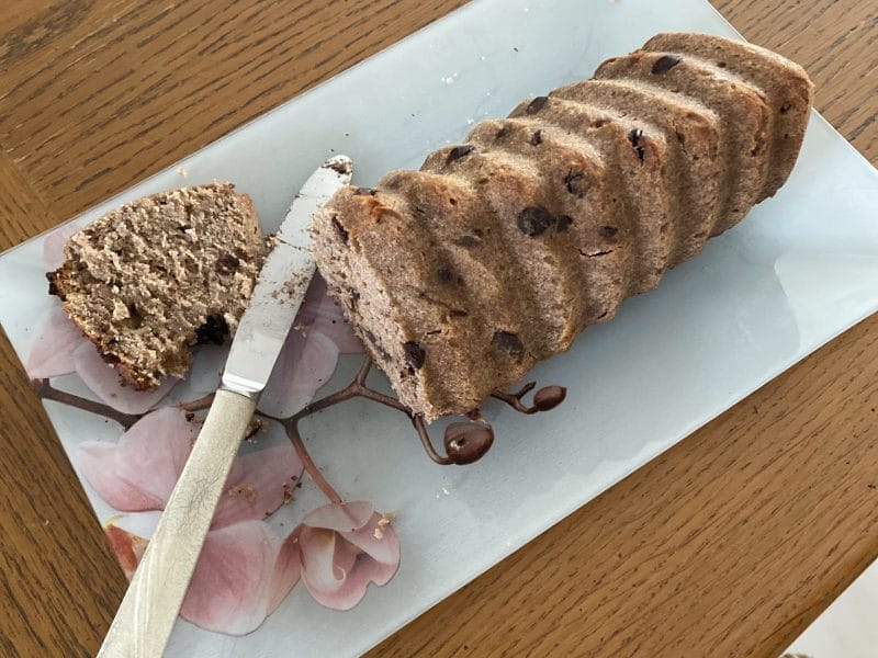 Cliquez pour zoomer ! Banana bread vegan Thermomix par Nini