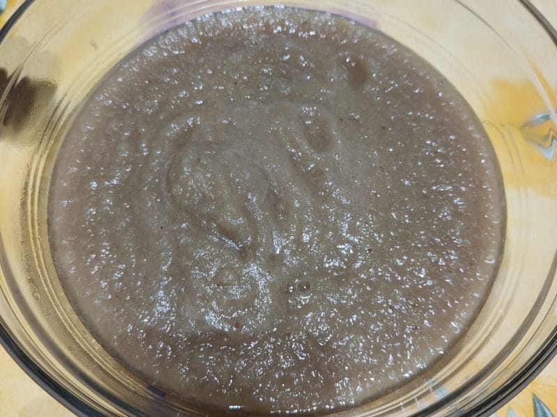 Cliquez pour zoomer ! Compote de pommes, bananes et miel Thermomix par laura_1390