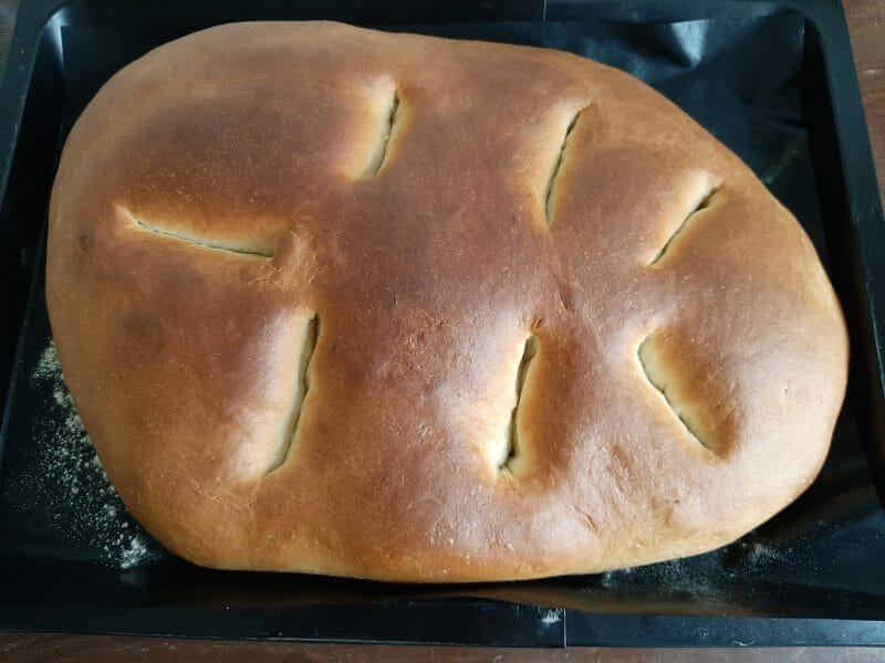 Cliquez pour zoomer ! Pompe de Noël à l’huile d’olive Thermomix par Michelebba