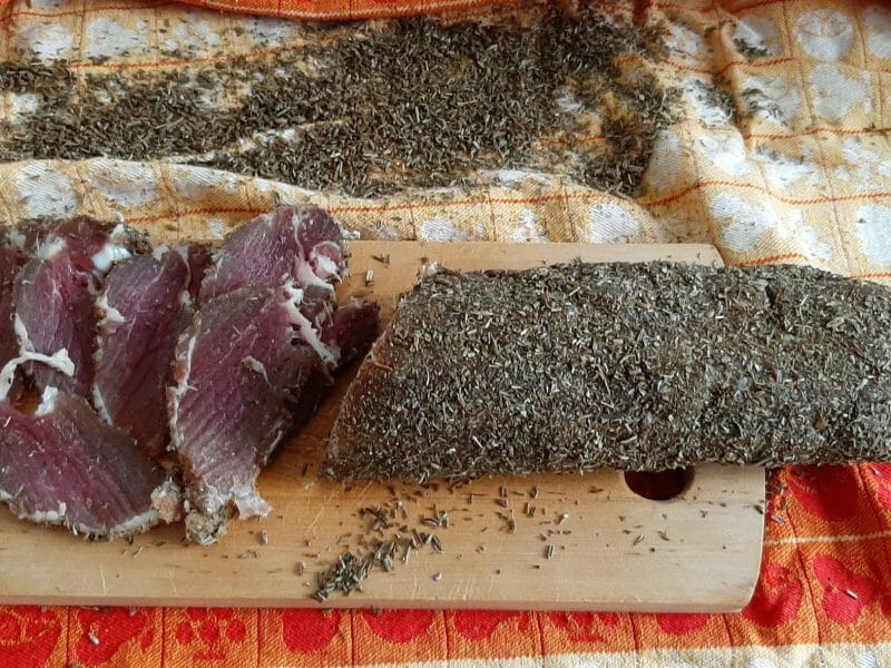 Cliquez pour zoomer ! Filet mignon séché aux herbes Thermomix par Michelebba