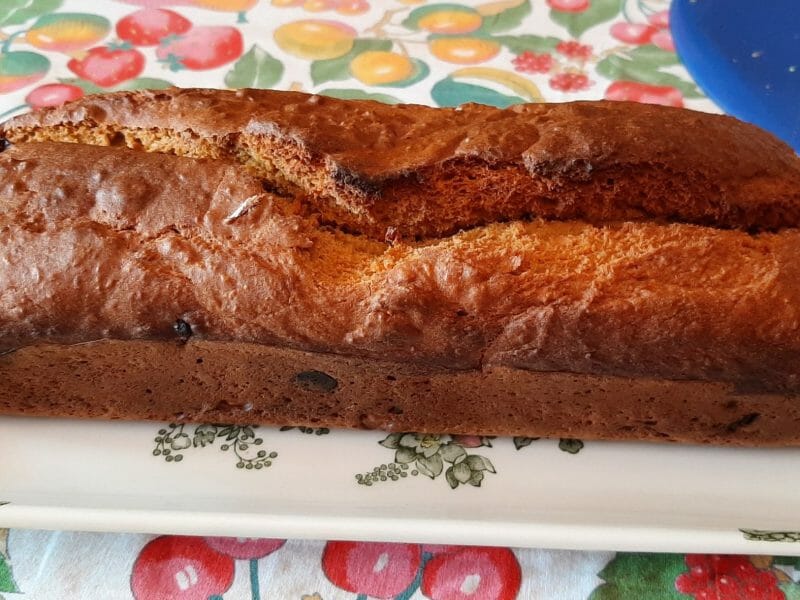 Cliquez pour zoomer ! Banana bread à la patate douce Thermomix par Michelebba