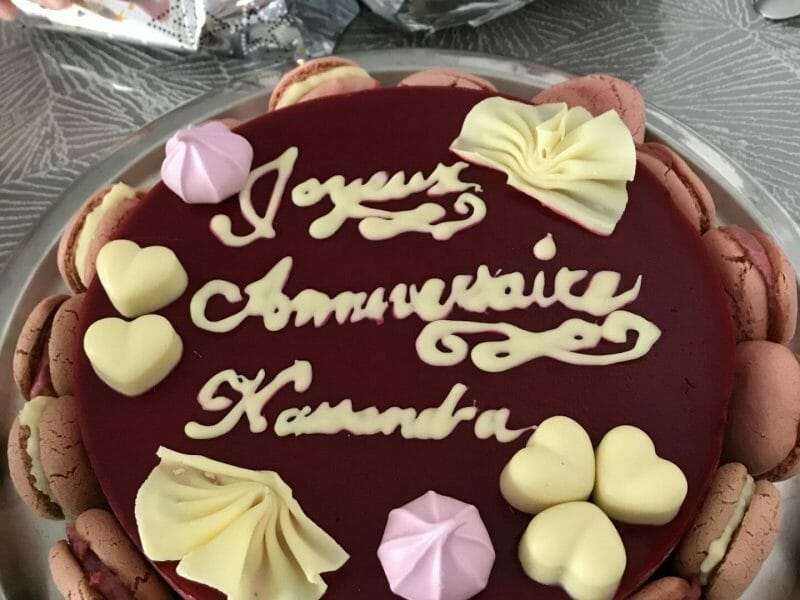 Cliquez pour zoomer ! Bavarois aux framboises Thermomix par Cocoxynel22