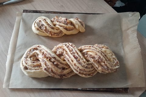 Cliquez pour zoomer ! Brioche tressée aux noisettes Thermomix par mdh56