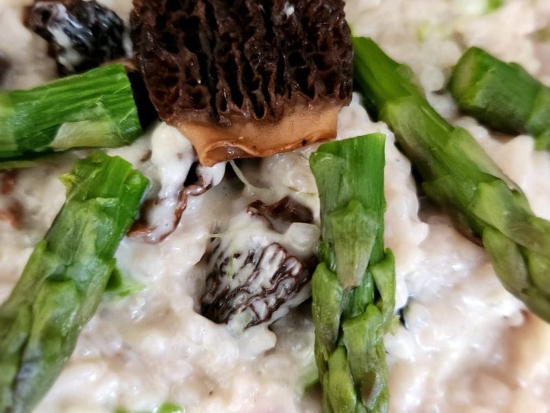 Cliquez pour zoomer ! Risotto aux asperges vertes Thermomix par Steph