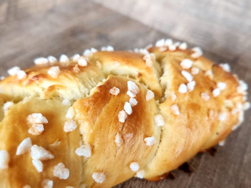 Cliquez pour zoomer ! Brioche tressée à la mie filante Thermomix par Steph