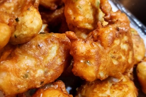 Cliquez pour zoomer ! Accras de crevettes Thermomix par Steph