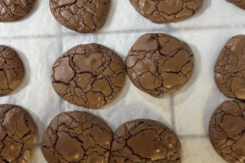 Cliquez pour zoomer ! Cookies brownies Thermomix par chezmimoune12