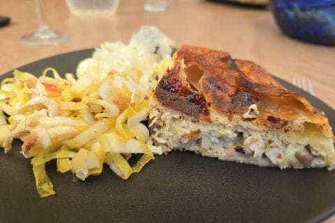 Cliquez pour zoomer ! Tourte au poulet et aux champignons Thermomix par laetitia_1245