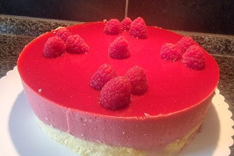 Cliquez pour zoomer ! Bavarois aux framboises Thermomix par laetitia_1245