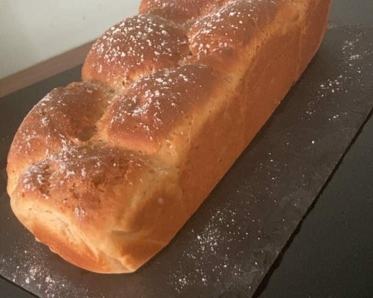 Cliquez pour zoomer ! Brioche sans beurre, sans oeufs Thermomix par Habana