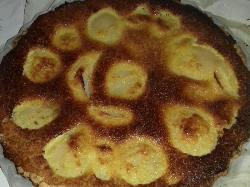 Cliquez pour zoomer ! Tarte poires et chocolat Thermomix par MaryS