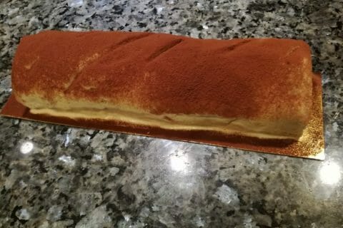 Cliquez pour zoomer ! Bûche Tiramisu Thermomix par GaellePartyLite