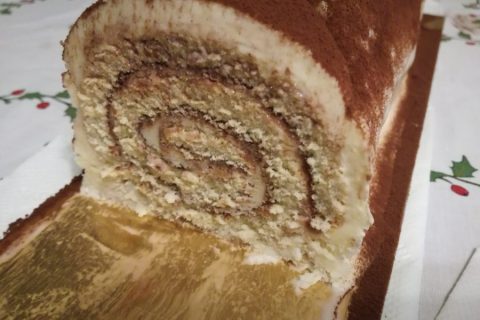 Cliquez pour zoomer ! Bûche Tiramisu Thermomix par GaellePartyLite