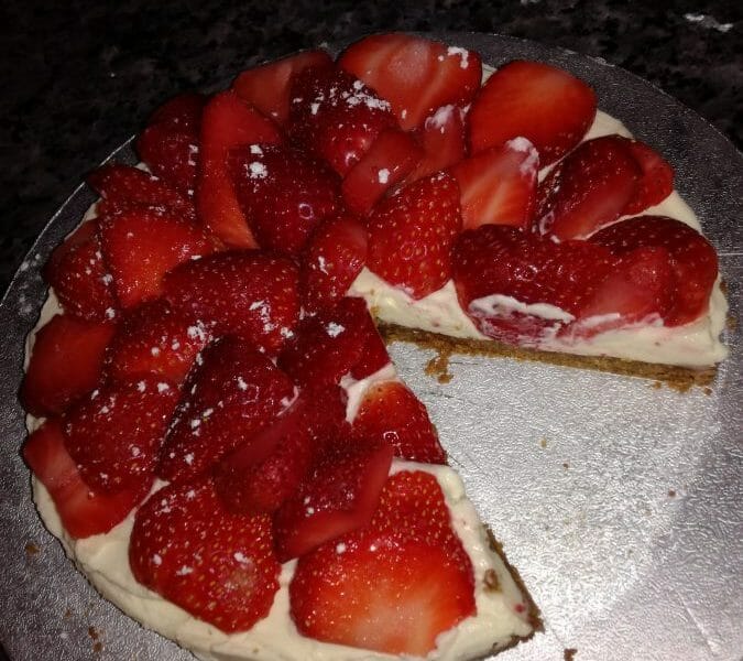 Cliquez pour zoomer ! Tarte aux fraises sans cuisson Thermomix par GaellePartyLite