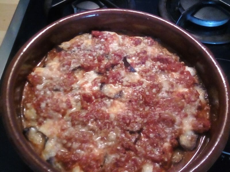 Cliquez pour zoomer ! Aubergines à la parmesane Thermomix par pascalina