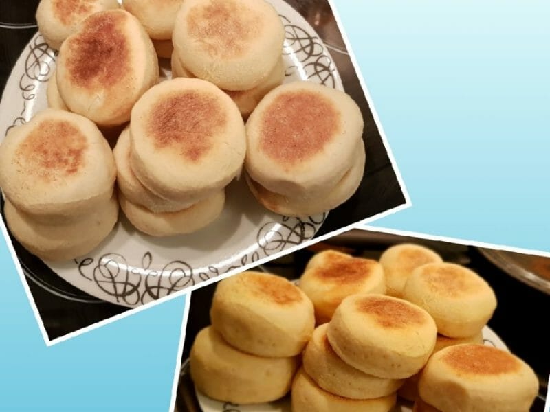 Cliquez pour zoomer ! Muffins anglais Thermomix par Evy