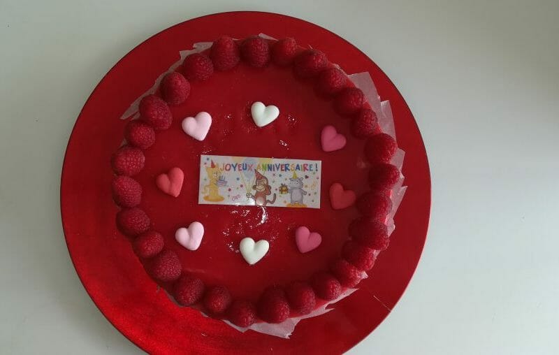 Cliquez pour zoomer ! Bavarois aux framboises Thermomix par AudreyBeaune
