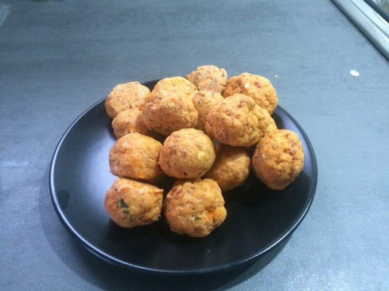Cliquez pour zoomer ! Boulettes de poulet au chorizo Thermomix par Alexe38