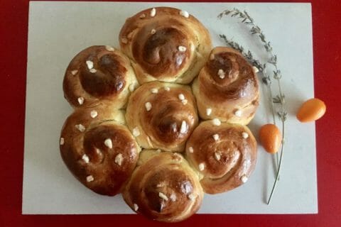 Cliquez pour zoomer ! Brioche tressée à la mie filante Thermomix par Carpediem