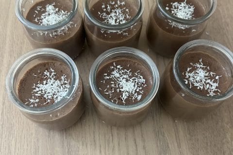 Cliquez pour zoomer ! Crème dessert choco-coco Thermomix par feriel92