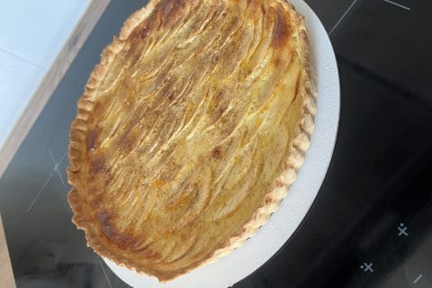 Cliquez pour zoomer ! Tarte normande aux pommes Thermomix par feriel92