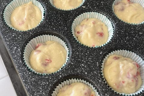 Cliquez pour zoomer ! Muffins aux mûres façon crumble Thermomix par feriel92