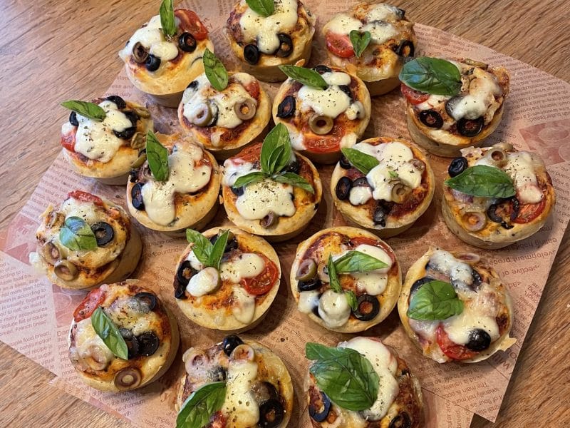 Cliquez pour zoomer ! Muffins salés façon pizza Thermomix par hannou92