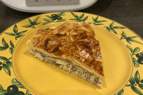Cliquez pour zoomer ! Tourte au poulet et aux champignons Thermomix par syll83