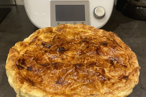 Cliquez pour zoomer ! Tourte au poulet et aux champignons Thermomix par syll83