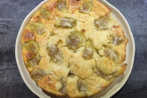 Cliquez pour zoomer ! Gâteau figues et ricotta Thermomix par MyDel🌸